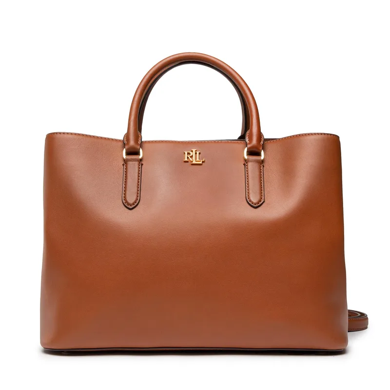 Τσάντα Lauren Ralph Lauren Marcy 36 431876724005 Καφέ