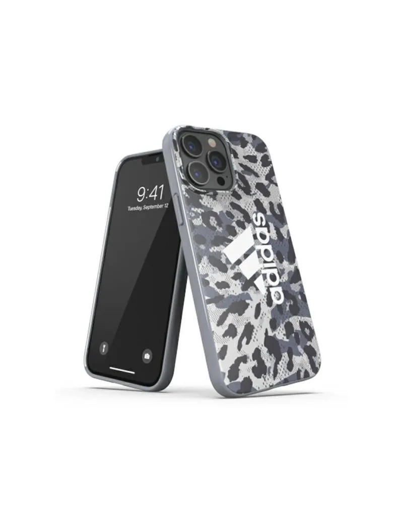 Adidas OR SnapCase Leopard Case for iPhone 13 Pro Max Gray