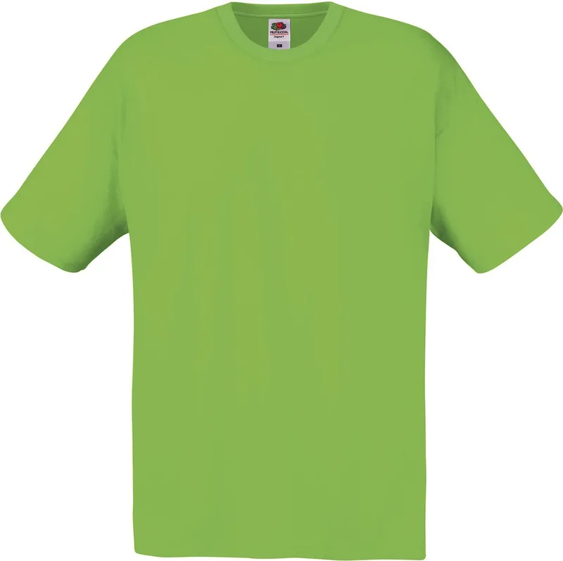 Original T-Shirt Fruit of the Loom 61-082-0 Lime Green