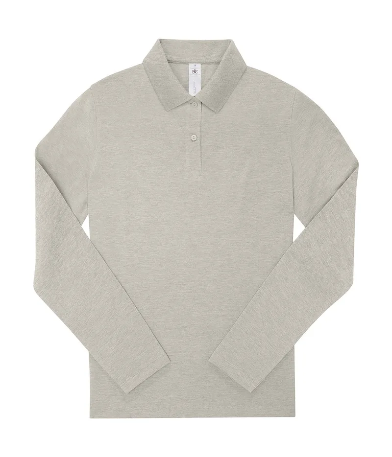 My Polo 210 LSL /Women B & C PW464 Heather Grey Fog