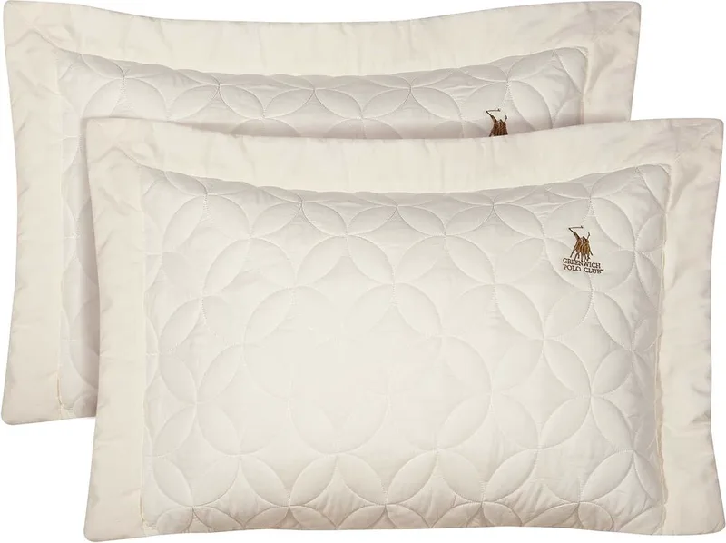 ΜΑΞΙΛΑΡΟΘΗΚΕΣ GREENWICH POLO CLUB CLASSIC 2358 ΕΚΡΟΥ 2ΤΜΧ (50X70+8CM)
