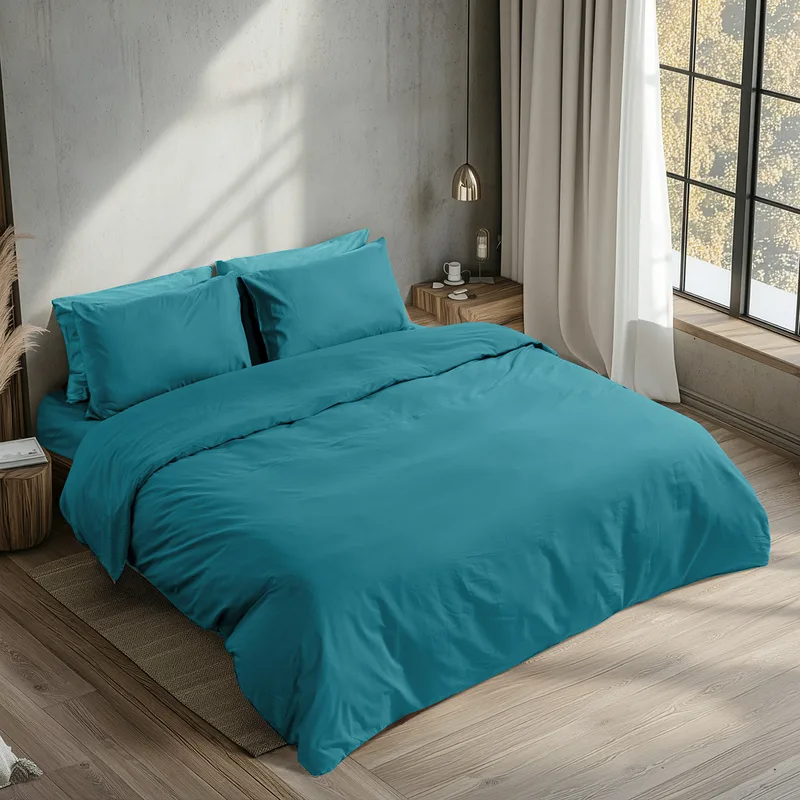 Beauty Home Πάπλωμα υπέρδιπλο Prime Αrt 1230 220x240 Πετρόλ