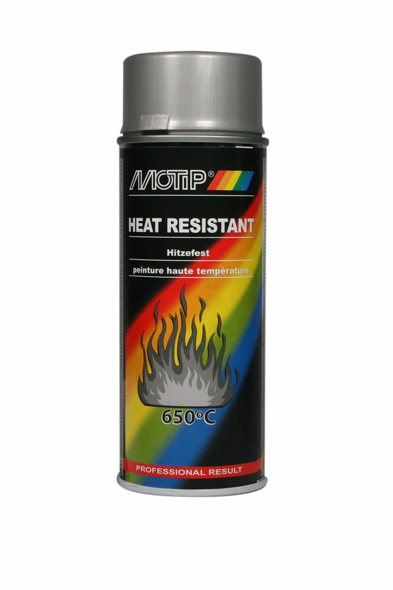 Spray Motip 04032 Υψηλής Θερμοκρασίας Ασημί