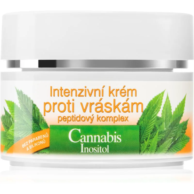 Bione Cosmetics Cannabis εντατική κρέμα ενάντια στις ρυτίδες 51 ml
