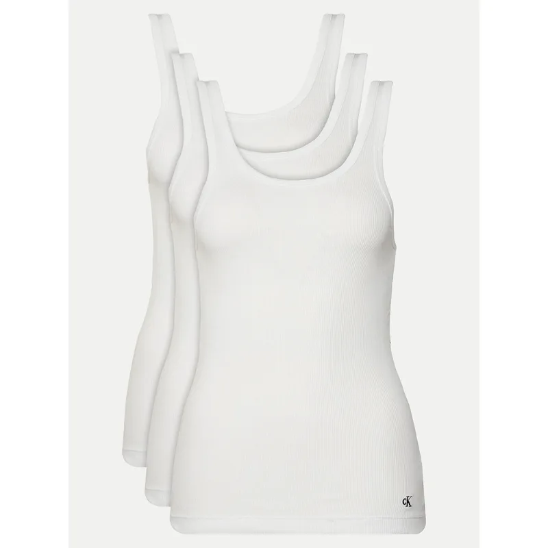 Calvin Klein Underwear Σετ τοπ LV00QS7493 Λευκό Regular Fit