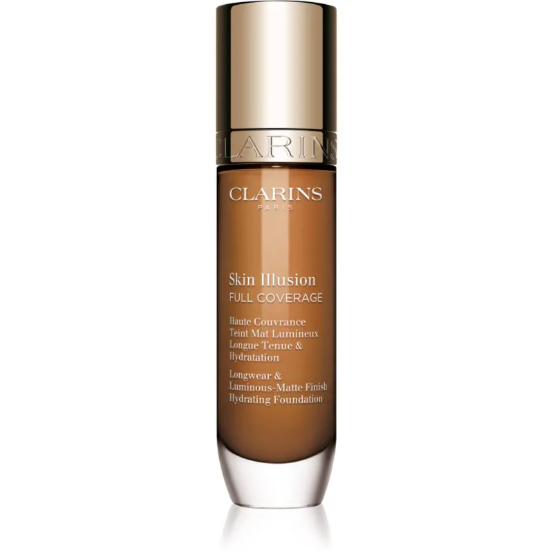 Clarins Skin Illusion Hydrating Foundation Βάση πλήρους κάλυψης απόχρωση 118.3W 30 ml