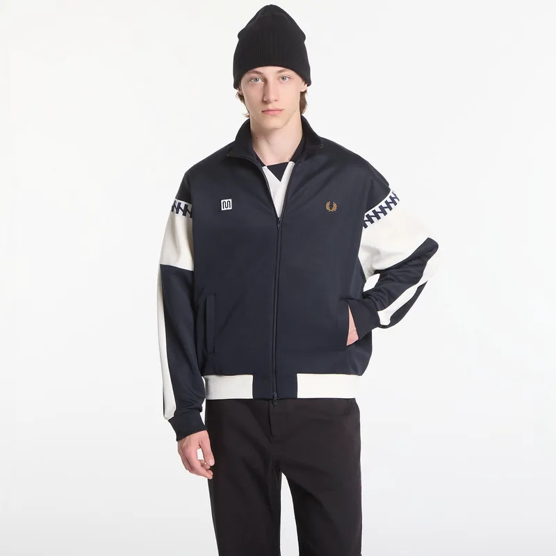Φούτερ Fred Perry Meyba Cut And Sew Track Jacket Black XL