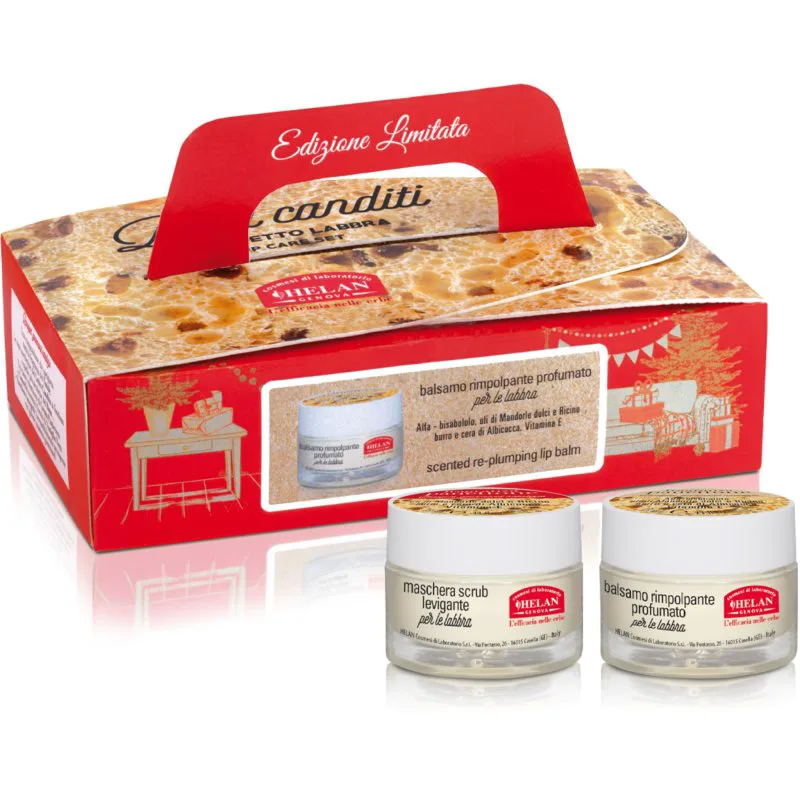 Helan Panettone Lip Care Set σετ δώρου για τα χείλη για γυναίκες