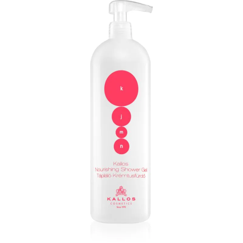 Kallos KJMN Professional Nourishing Shower Gel θρεπτικό τζελ για ντους 1000 ml