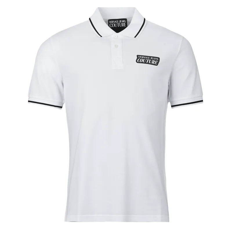 Πόλο με κοντά μανίκια Versace Jeans Couture 80GAGT17