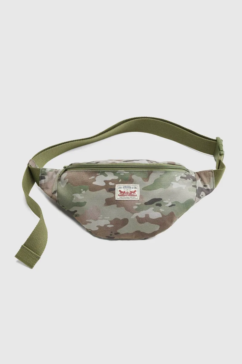 Levi's® ανδρικό τσαντάκι μέσης/crossbody "Duboce" - 004C80003 Λαδί