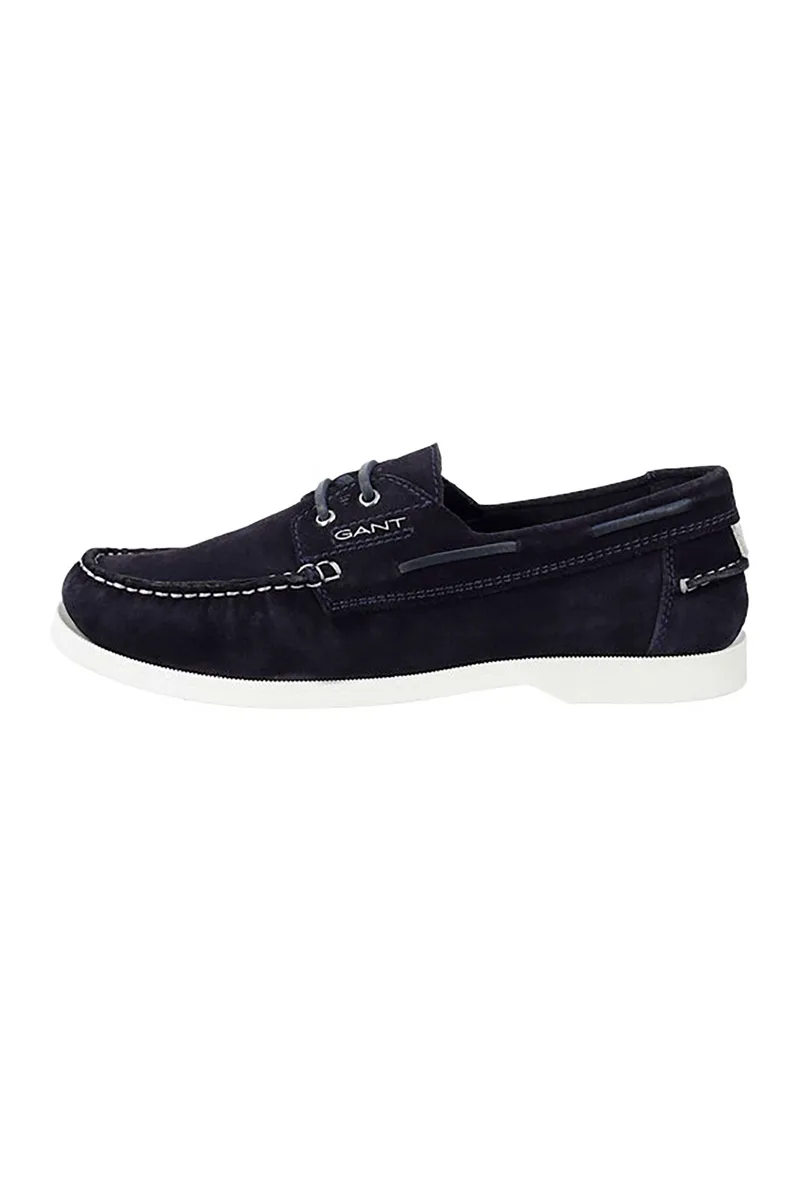 Gant ανδρικά suede boat shoes "Yardport" - 32633304 Μπλε Σκούρο