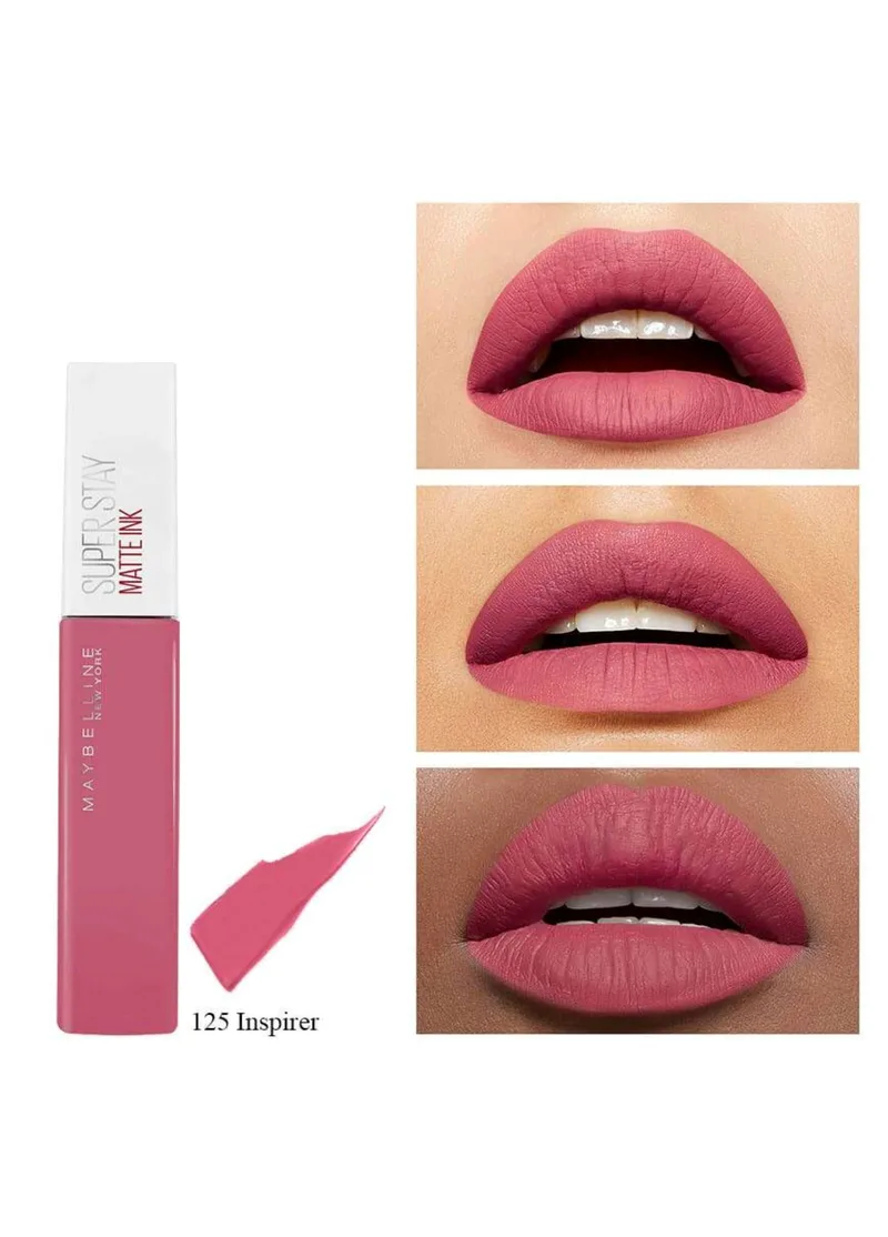 L'Oreal Paris & More - Maybelline Super Stay Matte Ink Lipstick 125 Inspirer