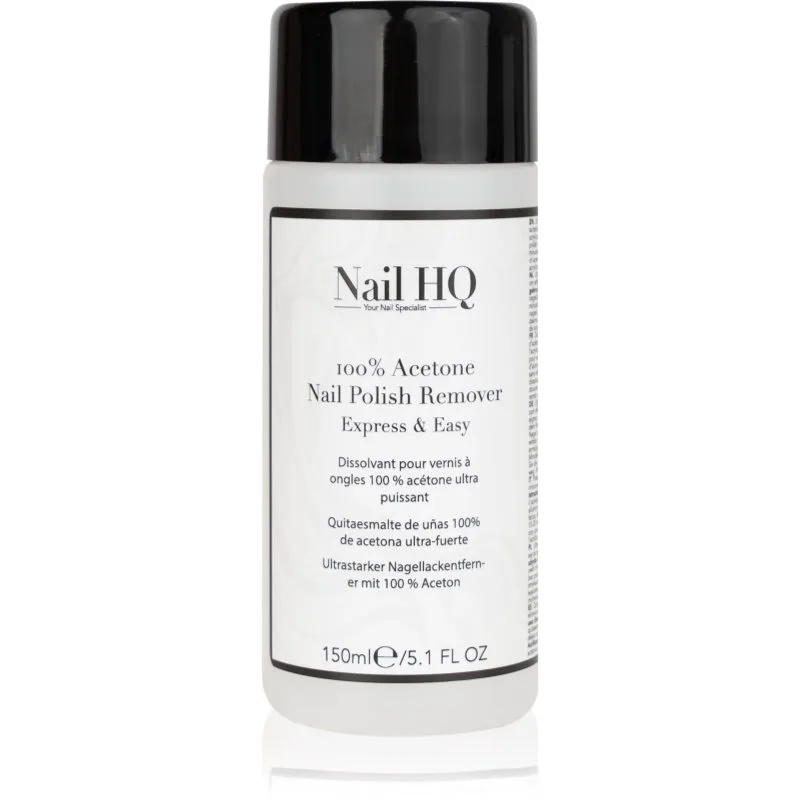Nail HQ 100% Acetone ασετόν για τα νύχια 150 ml