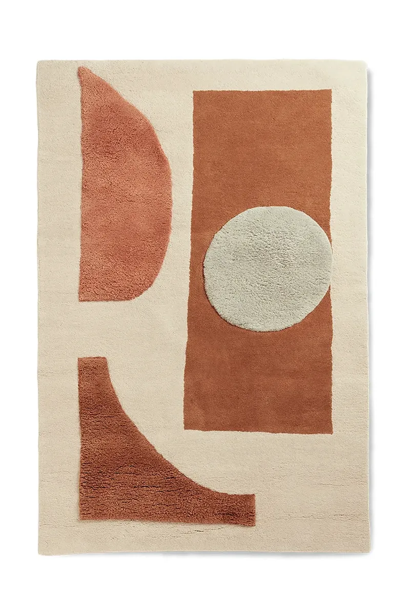 Μάλλινο χαλί ferm LIVING Bloco 80 x 120 cm