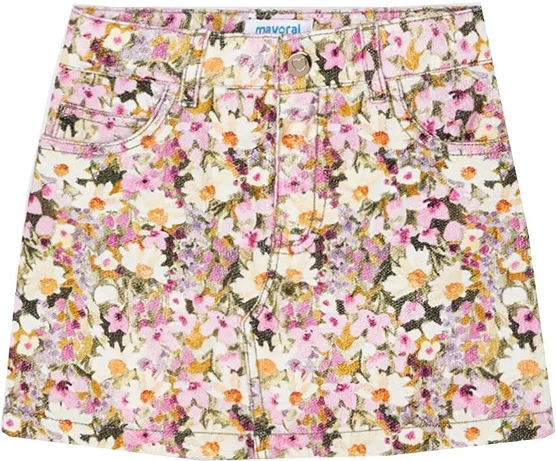 ΦΟΥΣΤΑ MAYORAL FLORAL ΚΟΤΛΕ 04905 ΡΟΖ (110 CM)(5 ΕΤΩΝ)