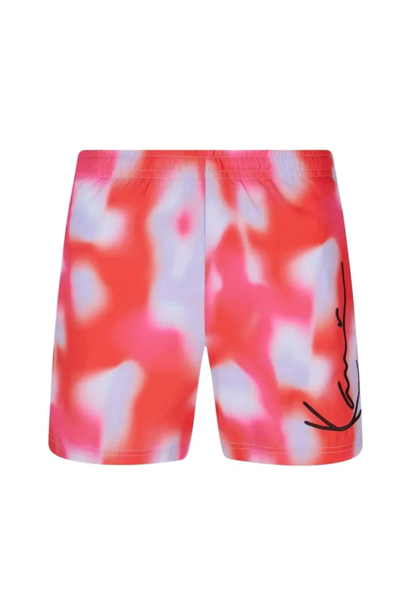 KARL KANI ΑΝΔΡΙΚΑ ΜΑΓΙΟ SIGNATURE BLURRED BOARD SHORTS - MULTI-KM241-051-2-MULTI