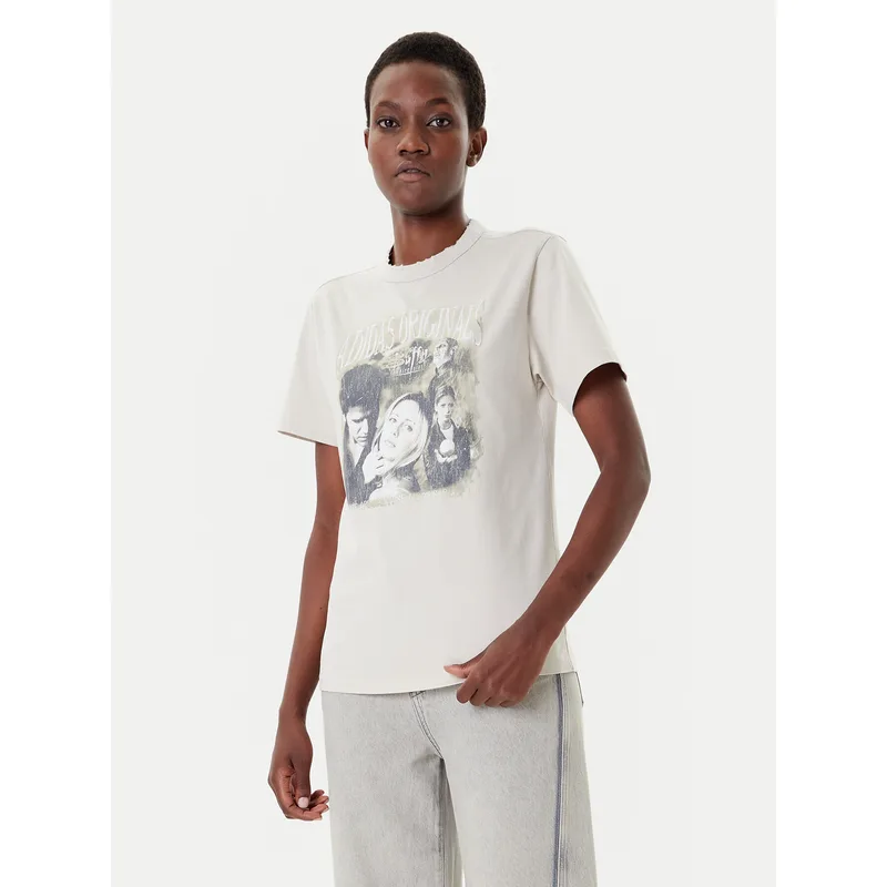 adidas T-Shirt 20th Century Fox Disney JX1282 Μπεζ Regular Fit
