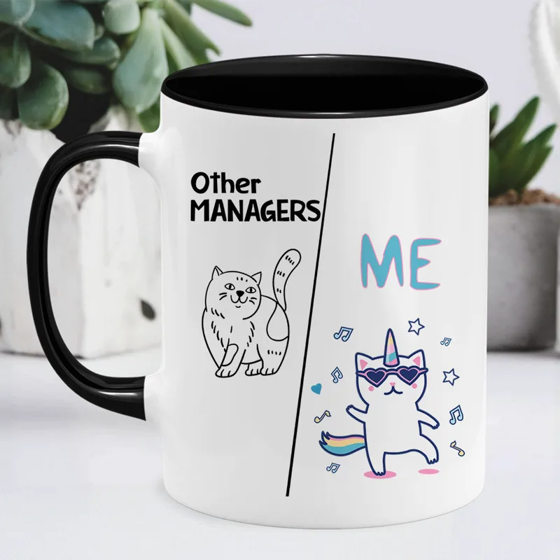 Other Managers VS Me - Κούπα - Μαύρο - Απλή
