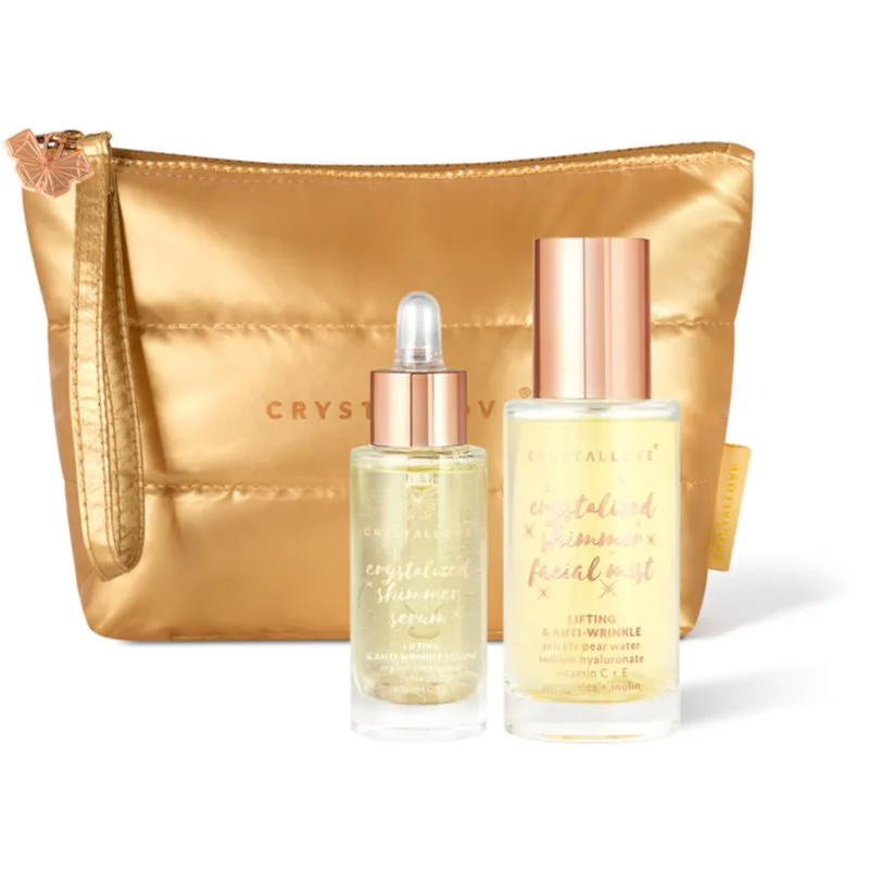 Crystallove Clear Quartz Skincare Duo σετ περιποίησης για την επιδερμίδα