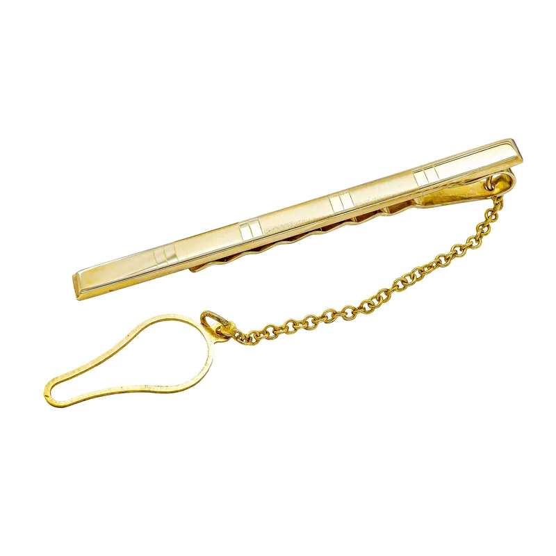 Γραβατοπιάστρα από Κίτρινο Χρυσό 14 Καρατίων GP118