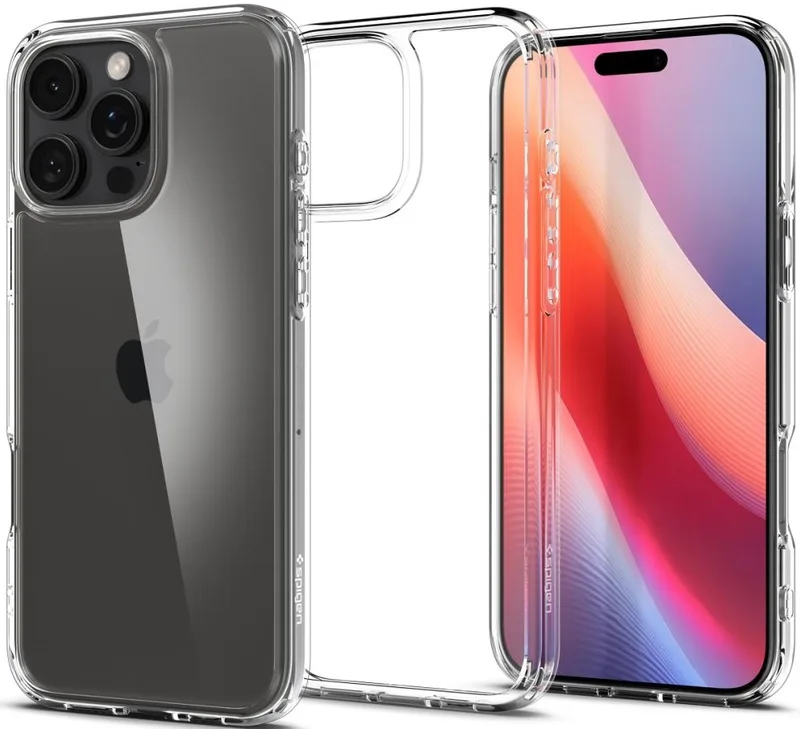 Θήκη Apple iPhone 16 Pro - Spigen Ultra Hybrid Σκληρή - Crystal Clear (ACS08121)