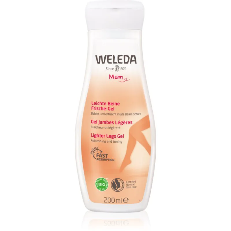 Weleda Mama δροσιστικό τζελ για βαριά και κουρασμένα πόδια 200 ml