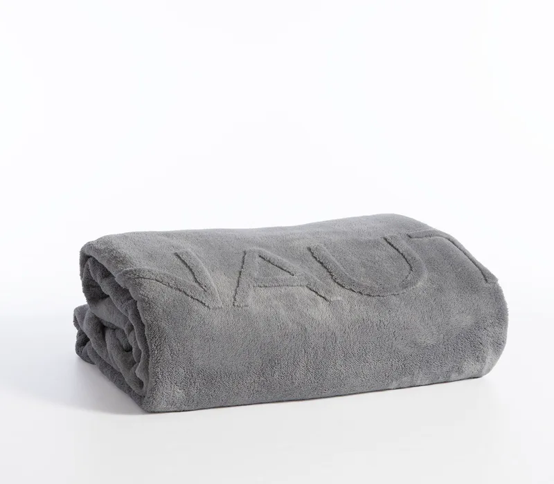 Κουβέρτα Fleece Υπέρδιπλη Nef-Nef Nau Wave Grey 230x240
