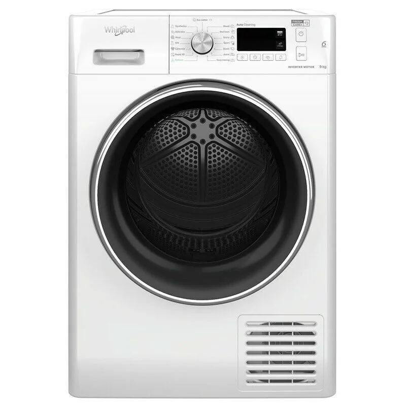 Whirlpool FFT M11 9X3BXY EE Στεγνωτήριο Ρούχων 9kg, με Αντλία Θερμότητας, C, Λευκό FFT M11 9X3BXY EE