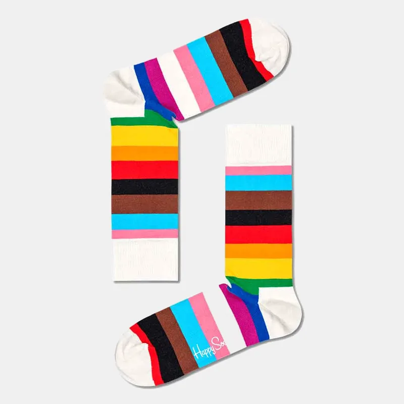 Happy Socks Pride Stripe Unisex Κάλτσες (9000147196_2074)