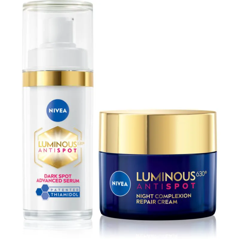 NIVEA Luminous σετ δώρου για την αντιμετώπιση των καφέ κηλίδων