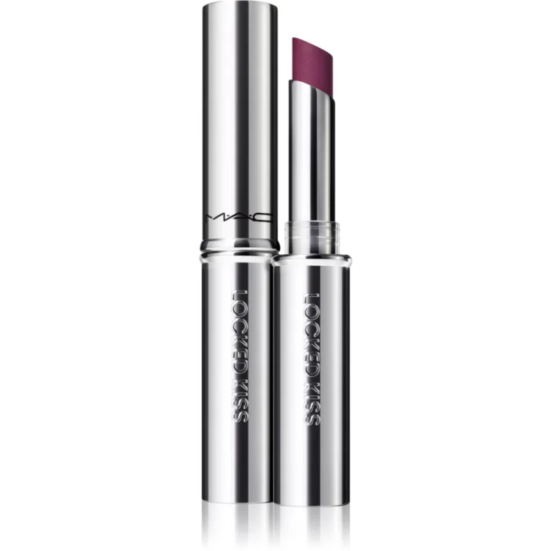 MAC Cosmetics Locked Kiss 24h Lipstick Ultra ματ κραγιόν διαρκείας απόχρωση Rein 1.8 γρ