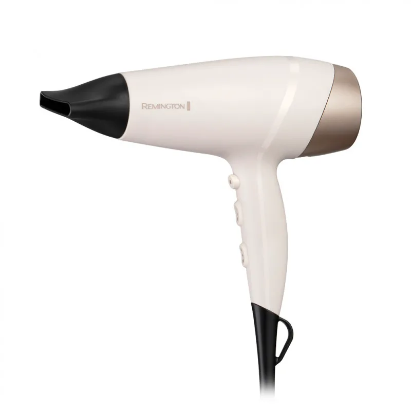 Πιστολάκι μαλλιών Remington D4740 Shea Soft, 2200 W, DC μοτέρ, 3 ρυθμίσεις θερμότητας, 2 ρυθμίσεις ταχύτητας, Ροζ