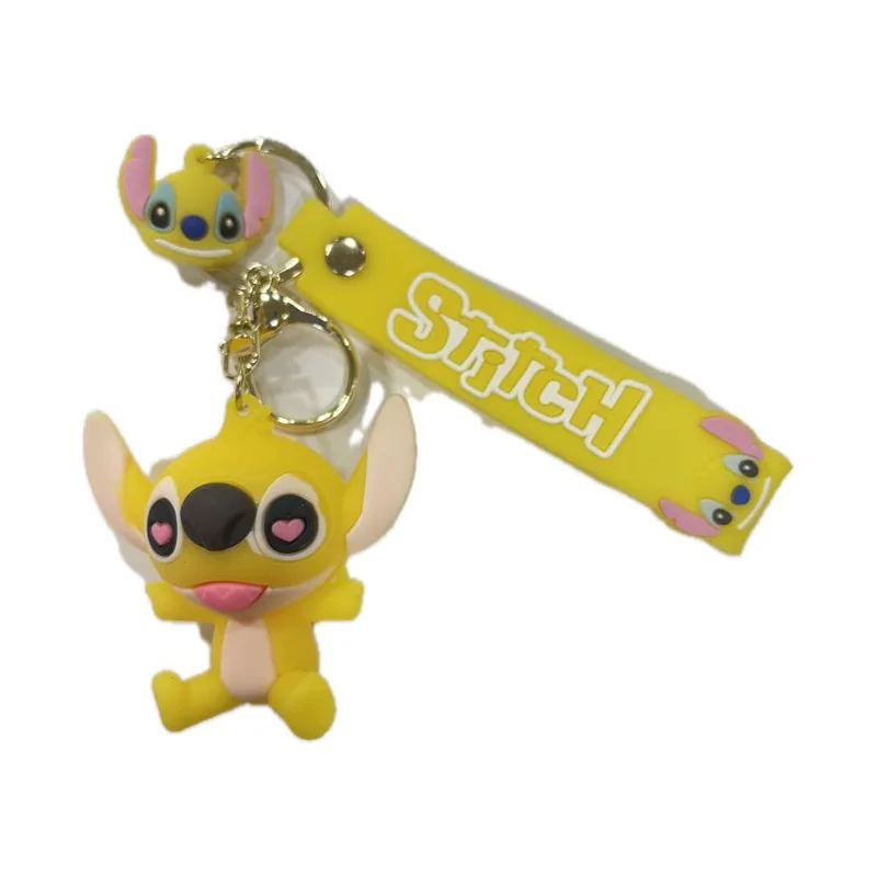Μπρελόκ Καοτσούκ Stitch Κίτρινο