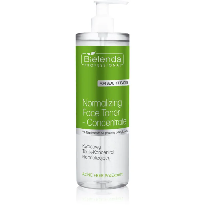 Bielenda Professional Acne Free ProExpert καταπραϋντικό τόνερ για επιδερμίδα με ατέλειες 500 ml
