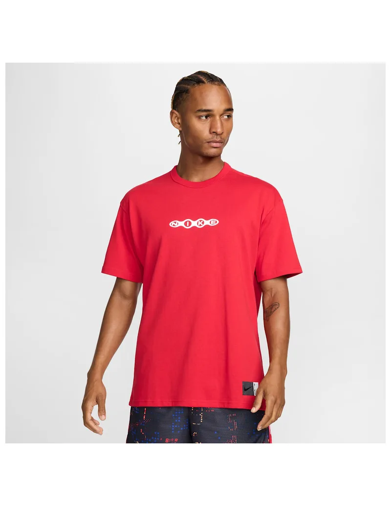 Nike Men's Max90 Basketball TShirt University Red FZ8067657 MBS
