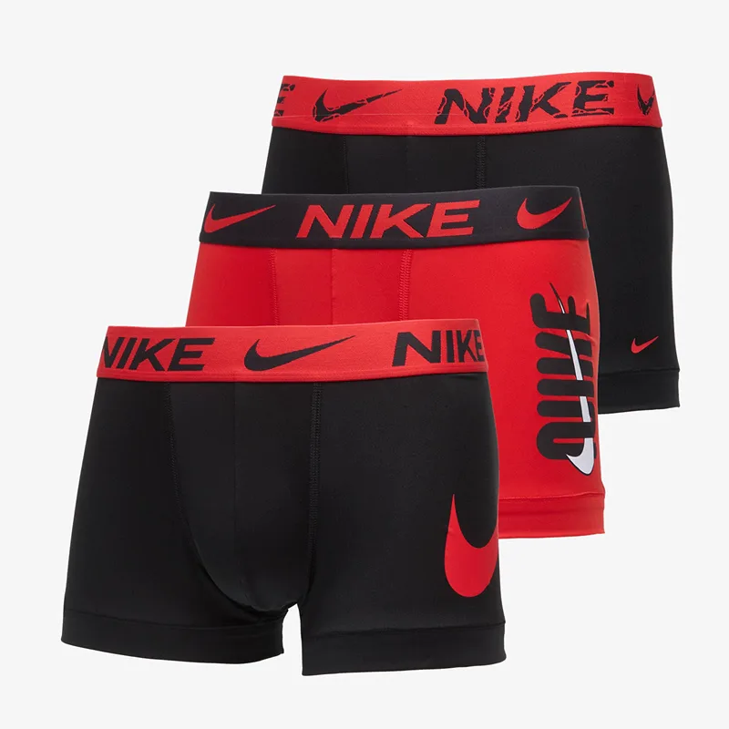 Μπόξερς Nike Trunk 3-Pack Black L