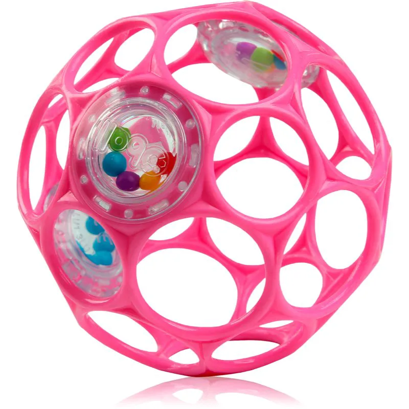 Oball Rattle κουδουνίστρα 0 m+ Dark pink 1 τμχ
