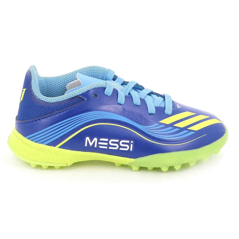 Ποδοσφαιρικό Παπούτσι για Αγόρι Adidas F50 Messi League Tf J Χρώματος Μπλε JR4426