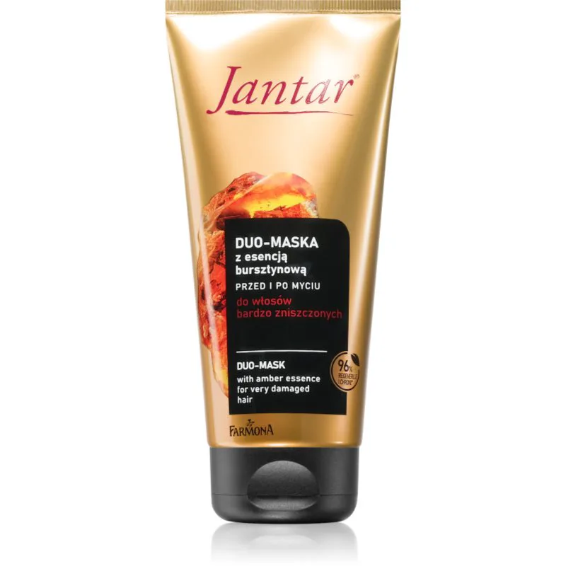 Farmona Jantar Amber Essence Αναπληρωτική μάσκα για κατεστραμμένα μαλλιά 200 ml
