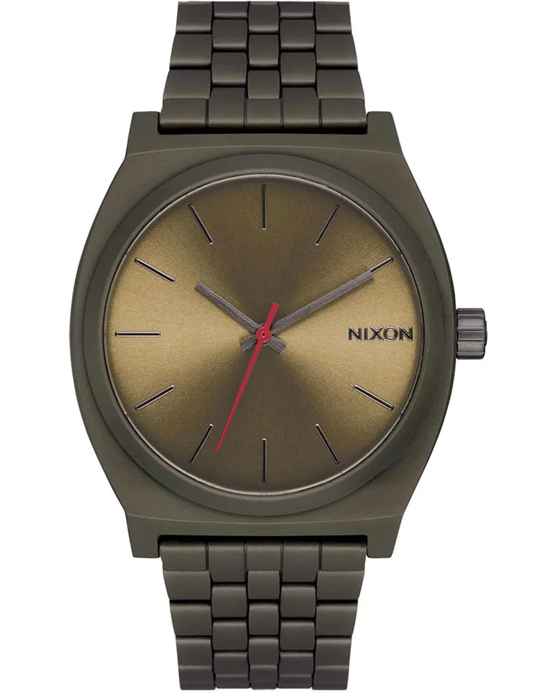NIXON Time Teller - A045-5251-00 Anthracite case with Stainless Steel Bracelet