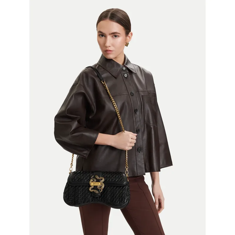 Τσάντα Just Cavalli 80RA4BA1 ZSD90 Μαύρο