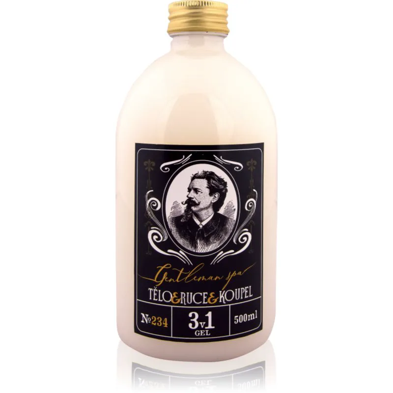 Bohemia Gifts & Cosmetics Gentleman Spa τζελ πλυσίματος 3 σε 1 500 ml