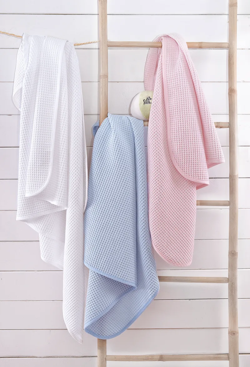 Κουβέρτα πικέ κούνιας (110Χ140) SWEETY WHITE, RYTHMOS HOME