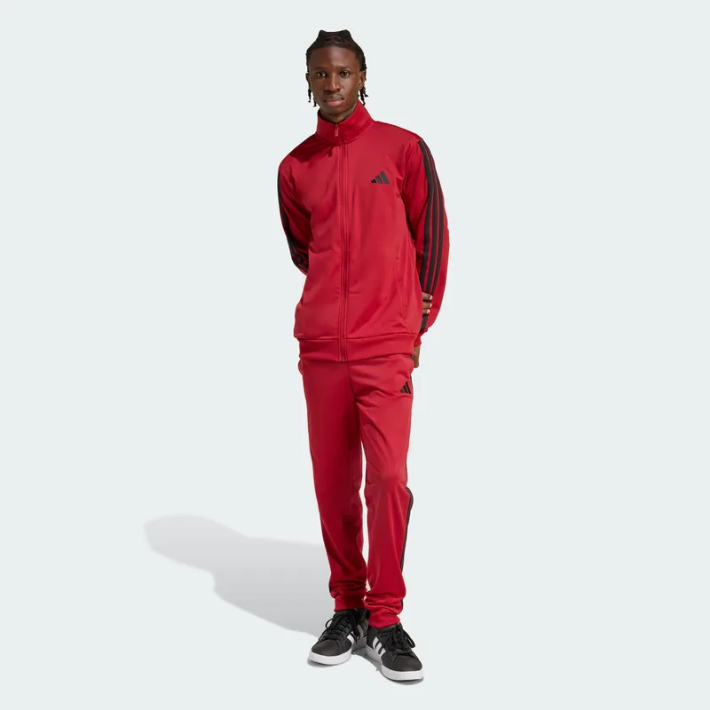 adidas Sportswear Basic 3-Stripes Tricot Ανδρικό Σετ Φόρμας (9000258593_81314)