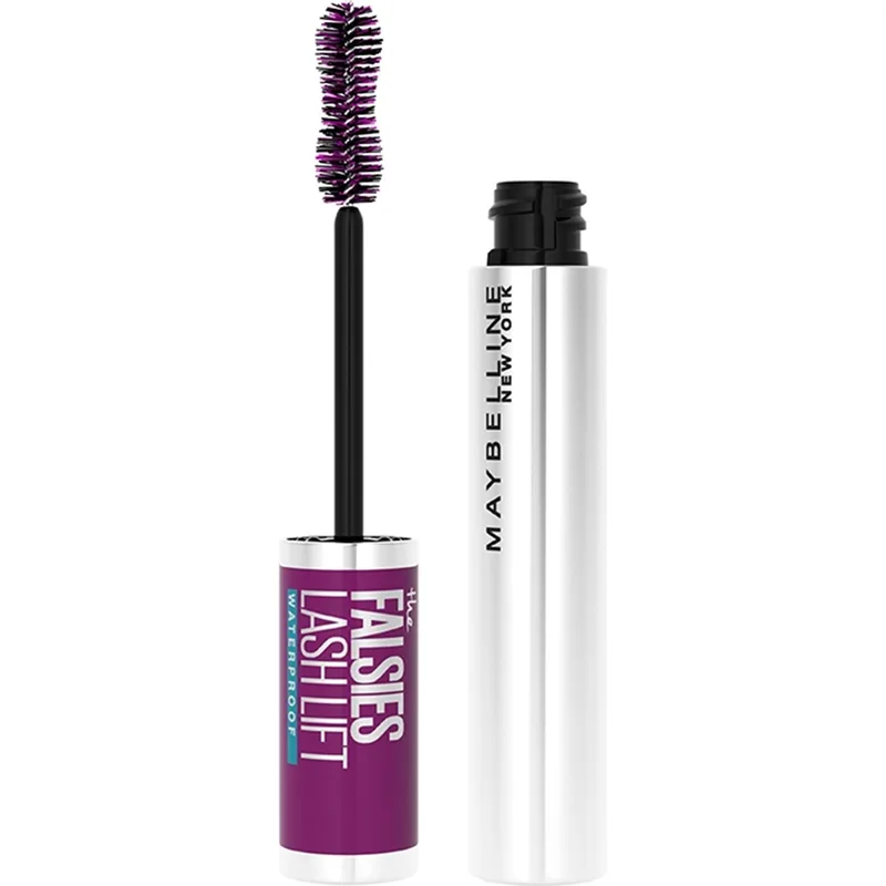 Maybelline The Falsies Lash Lift Αδιάβροχη Μάσκαρα για Μακριές Βλεφαρίδες με Όγκο 8.6ml - Waterproof Black