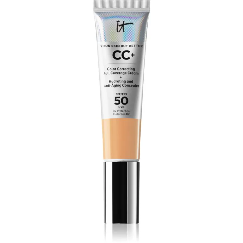 IT Cosmetics Your Skin But Better CC+ CC κρέμα SPF 50+ απόχρωση Neutral Tan 32 ml