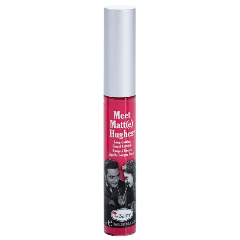 theBalm Meet Matt(e) Hughes Long Lasting Liquid Lipstick μακράς διαρκείας ρευστό κραγιόν απόχρωση Chivalrous 7.4 ml