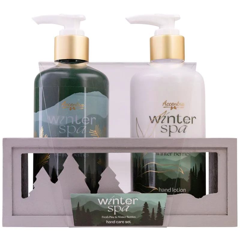 Accentra Winter Spa σετ δώρου για τα χέρια αρώματα Fresh Pine & Winter Berries