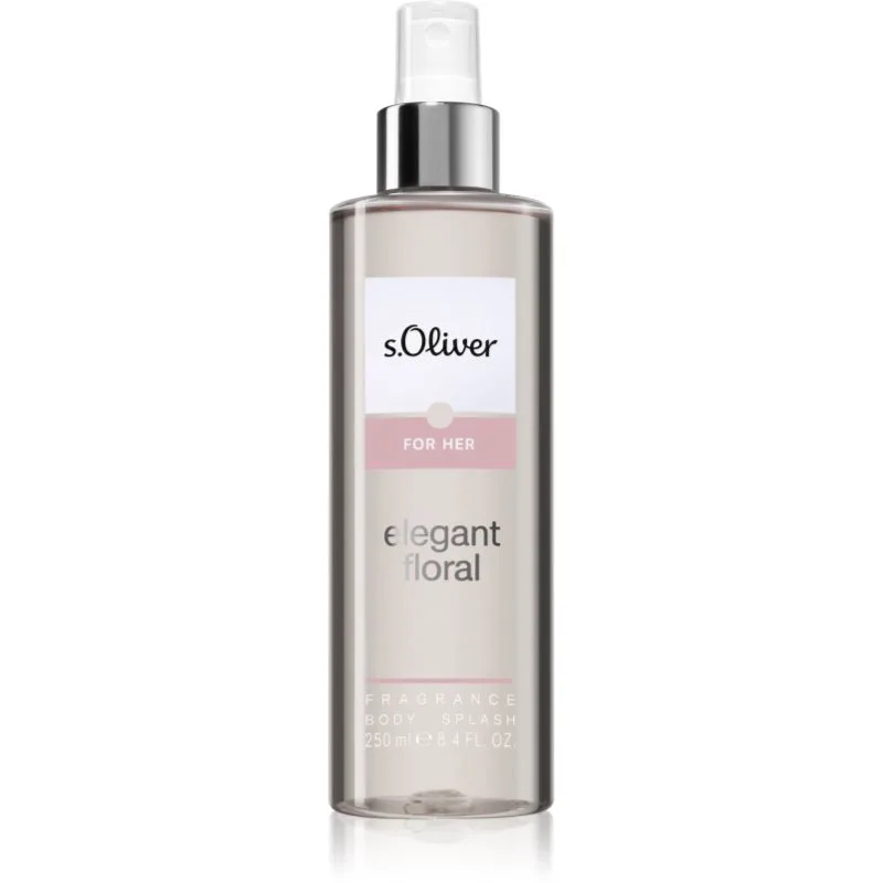 s.Oliver Elegant Floral For Her Σπρεϊ σώματος για γυναίκες 250 ml